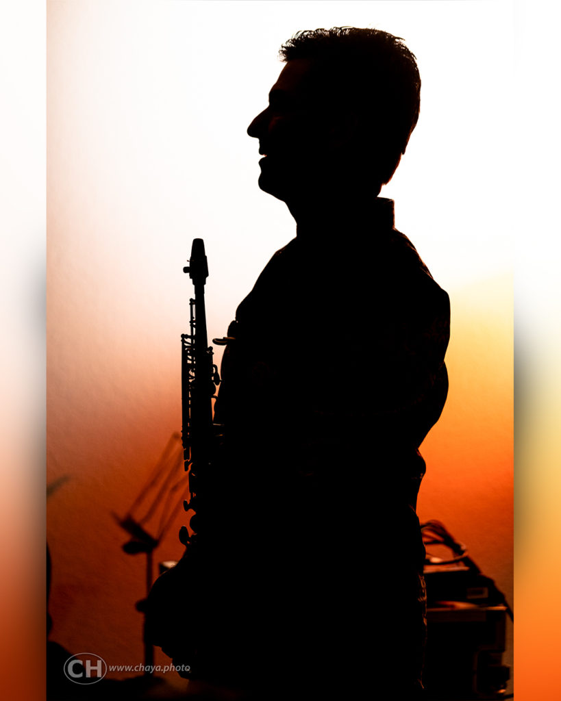 jazz musician sillouette